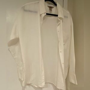 White blouse (H&M) extra small